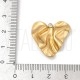 Pendente Coração Dourado 23,5x24x5mm em Aço Inoxidável 304 – Furo 2mm Pendente Coração Dourado 23,5x24x5mm em Aço Inoxidável 304 – Furo 2mm