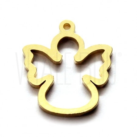 Pendente Anjo Vazado 15x13mm -...